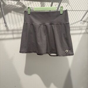 Vuori Gingham Tennis Skirt